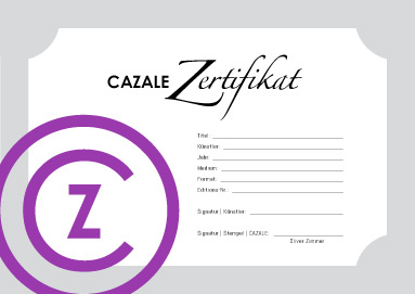 CAZALE Zertifikat line