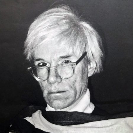 Christpher Makos Andy Warhol in American Flag Detail2