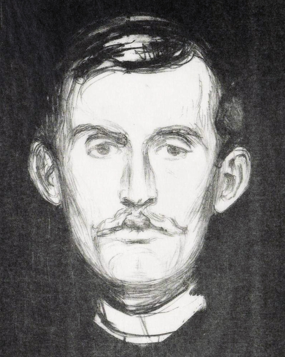 Edvard Munch Portait Detail 1
